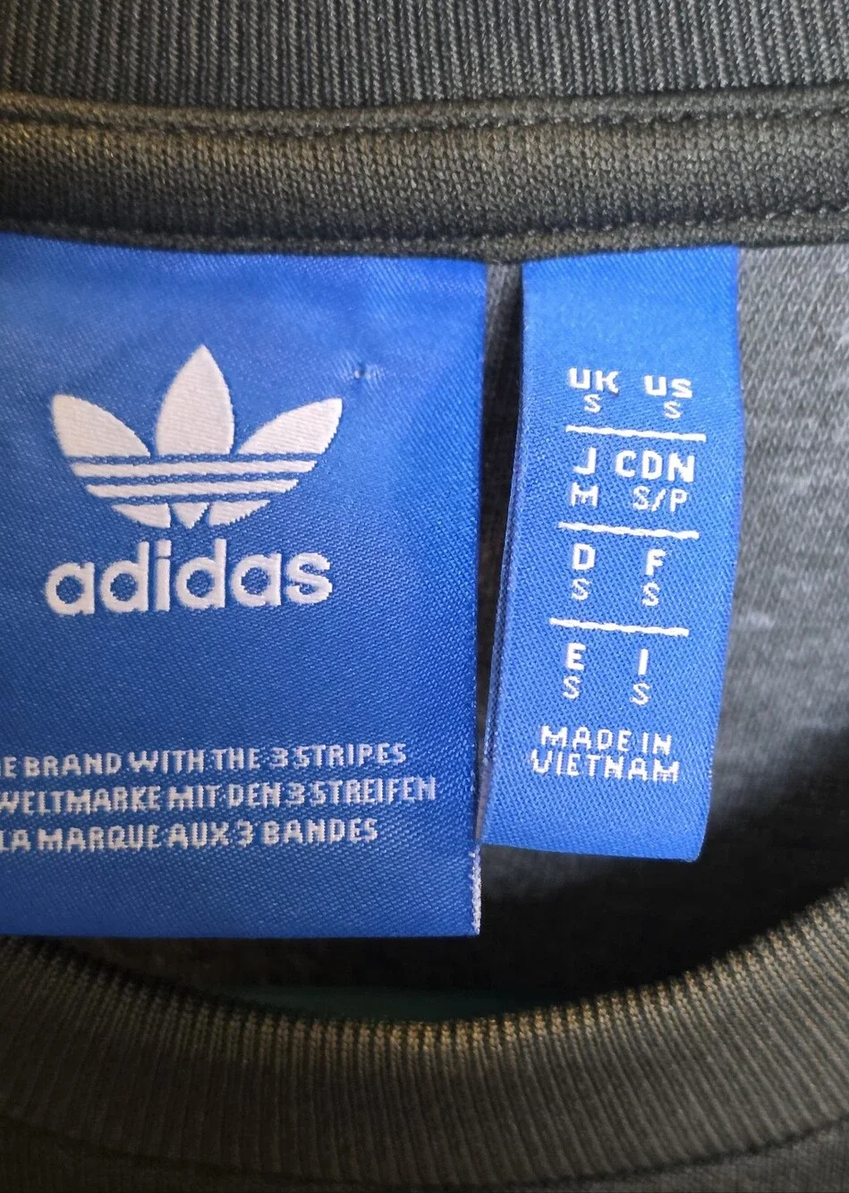 adidas Olive Green Pullover